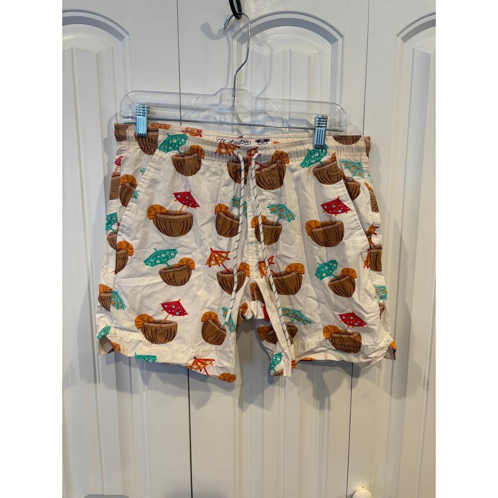 Huntington Beach‎ Club Classic Fit Swim Trunks Size Small